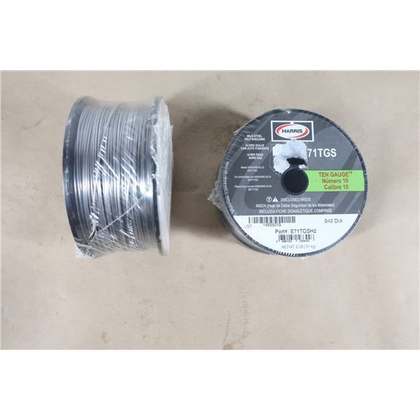 BOBINE 2LB FILS FOURRÉS POUR SOUDURE TEN GAUGEMC E71TGS, DIA. 0,045", ACIER FOURRÉ