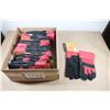 Image 1 : LOT: 12 PAIRES DE GANTS DE TRAVAIL ZENITH SEM277R (ROUGE/NOIRE) GRAND