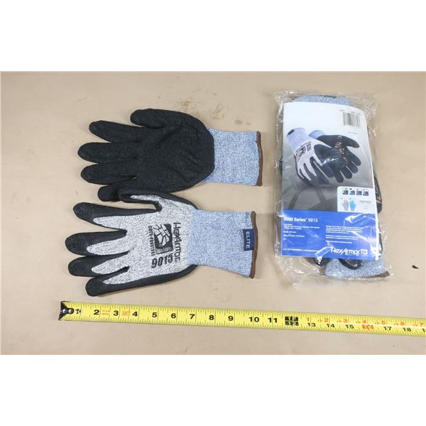 PAIRE DE GANTS COATED ,LATEX/HPPE,S,BLK/GY hexarmor 9015 XL/10