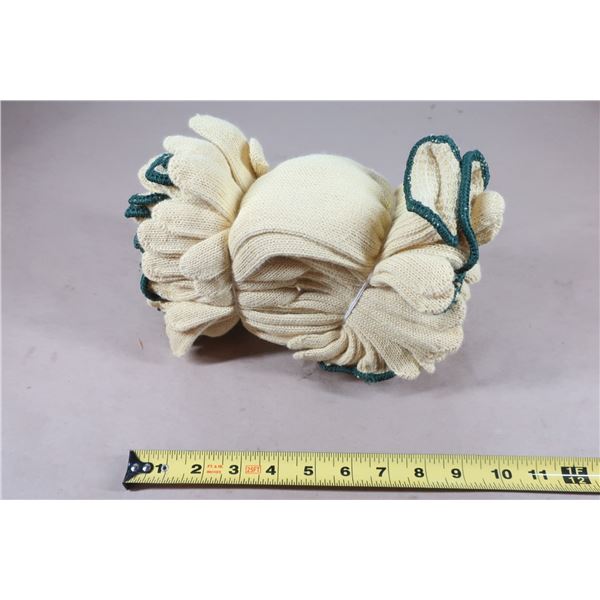 PQK DE 12 GANTS EN TRICOT DE POIDS MOYEN, TAILLE PETIT/7, CALIBRE 7, ENVELOPPE EN KEVLARMD, ANSI/ISE