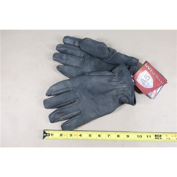 PAIRE GANTS GANTS 869SP STREET SURVIVOR PLUS #869SP, GRAND, PAUME EN CUIR FLEUR DE CHÈVRE