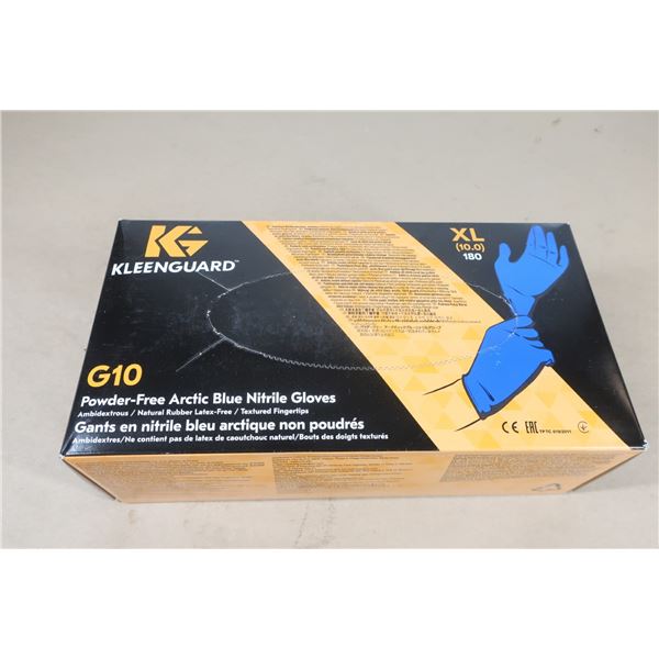BTE DE  180 GANTS KLEENGUARD 90099 G10 EN NITRILE, BLEU ARCTIQUE, X-LARGE