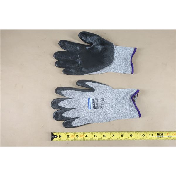 PAIRE DE GANTS ANTI-COUPURES, L (9), NIVEAU DE COUPURE ANSI A4, PAUME TREMPÉE, PUR JACKSON G60 98237