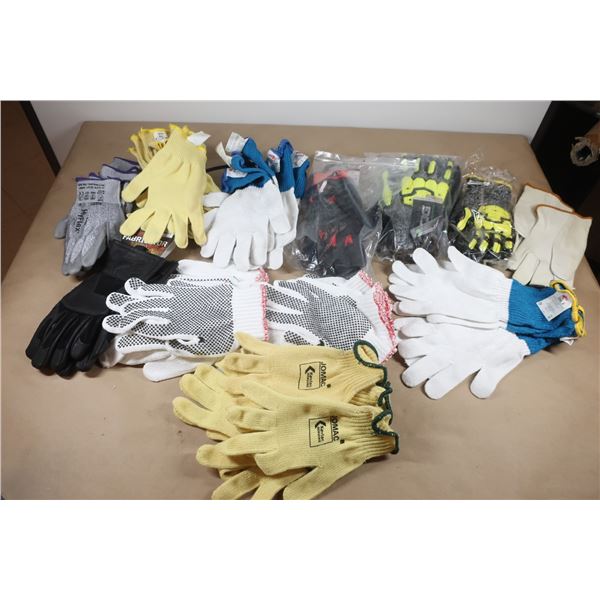 LOT: 35 PAIRES DE GANTS ASST - GRANDEURS ASST.