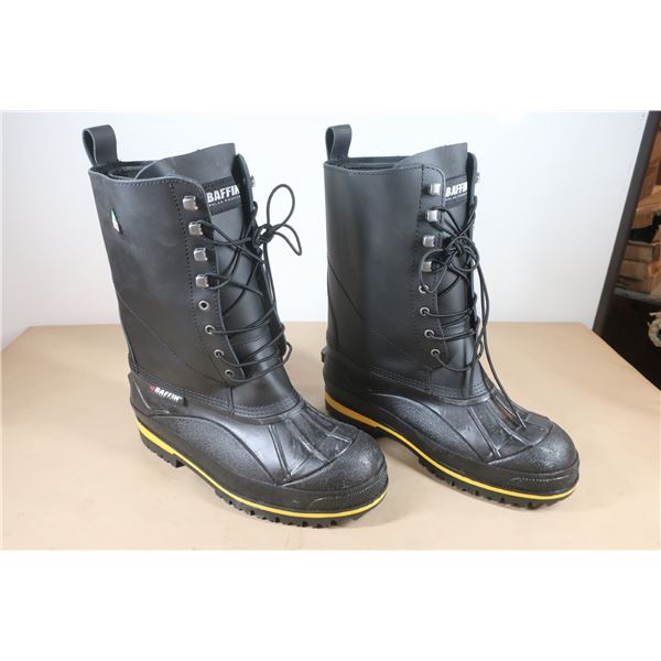 BOTTES BAFFIN BARROW, CUIR, EMBOUT ACIER, POINTURE 10