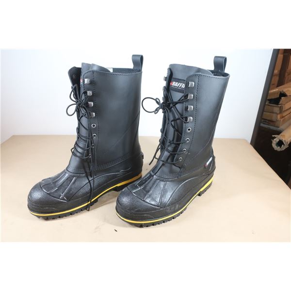 BOTTES BAFFIN BARROW, CUIR, EMBOUT ACIER, POINTURE 10