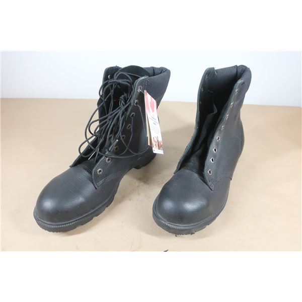 BOTTES DE TRAVAIL ROYER CUIRE NOIRE 11