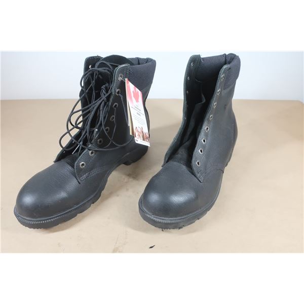 BOTTES DE TRAVAIL ROYER CUIRE NOIRE 11