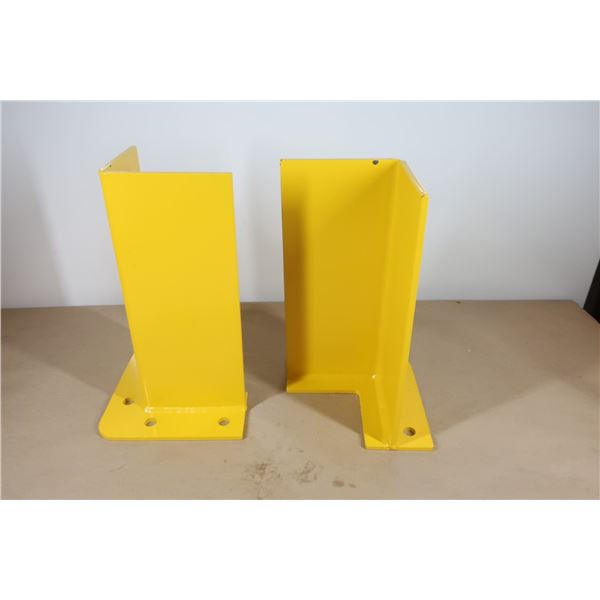 PROTECTEURS POUR MONTANTS, ACIER, 7" LA X 7" P X 12" H, JAUNE SÉCURITÉ