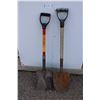 Image 1 : **Short Handled Spade and Shovel
