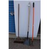 Image 1 : **Shovel, Garden Hoe, Shop Broom