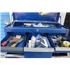 Image 2 : **Blue Shop Toolbox with Contents - 26" x 12" x 19"
