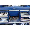 Image 3 : **Blue Shop Toolbox with Contents - 26" x 12" x 19"