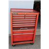 Image 2 : **International Wheeled Shop Toolbox with Contents - 27" x 19" x 41"