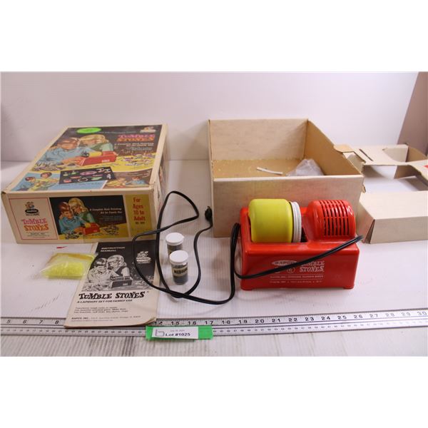 Tumble Stones Rock Polishing Kit - Untested, As Is