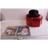 Image 1 : (2) Magazines - Annie, Maclean's; Dobbs Hat - Box As Is