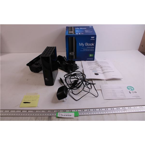 My Book Premium Storage Hard Drive Back Up - Untested