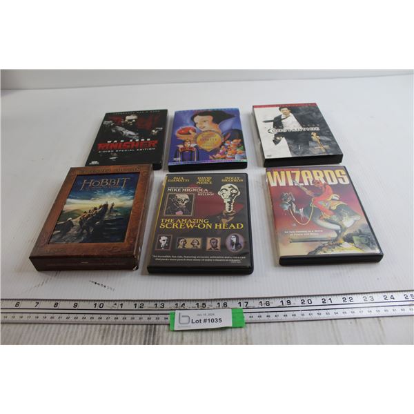 (6) DVDs - Snow White, War Zone Punisher