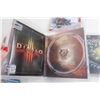 Image 4 : (9) Video Game CASES with Manuals - NO GAMES, Fallout 3, Diablo