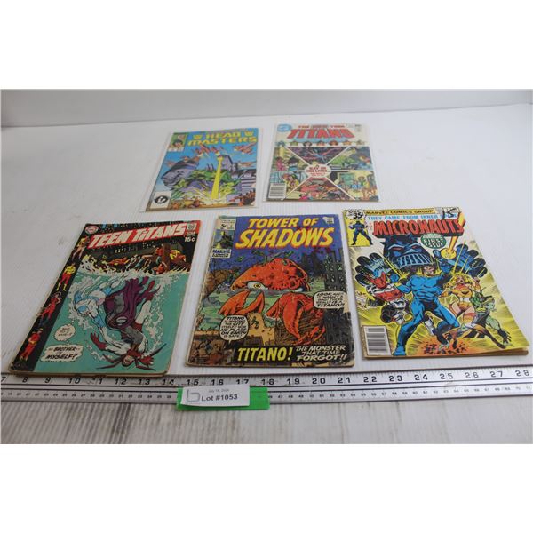 (5) Comics - Teen Titans, Tower of Shadows