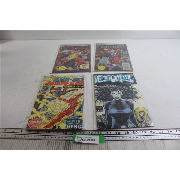 (4) Comics - Spider-Man, Captain Glory