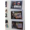 Image 2 : Assorted Collector Cards with Sleeves - Baseball, Hockey, (3) Autograph Cards