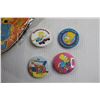 Image 4 : The Simpsons Pins, Pennant Banner, and Apu Figurine