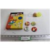 Image 1 : The Simpsons Valentines (Sealed) and (4) Pins
