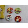 Image 2 : The Simpsons Valentines (Sealed) and (4) Pins