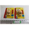 Image 1 : (2) The Simpsons Talking Homer Keychain - Untested, Sealed
