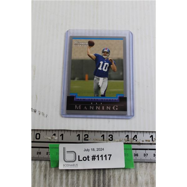 Eli Manning Bowman Rookie Card
