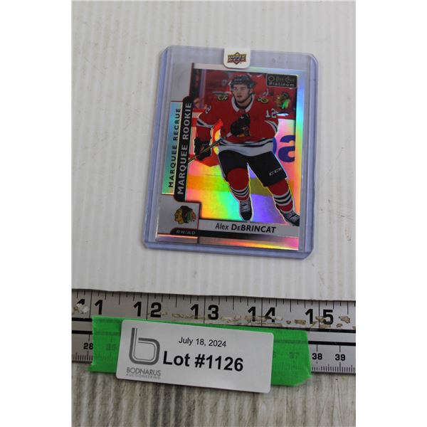 Alex Debrincat Rainbow Upper Deck Rookie Hockey Card