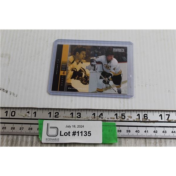 Bobby Orr Power Deck Insert Hockey Card