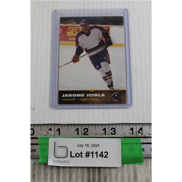 Jarome Iginla Pre-NHL Rookie Hockey Card