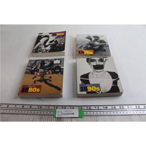 (4) Books of Photos - 60s, 70s, 80s, 90s