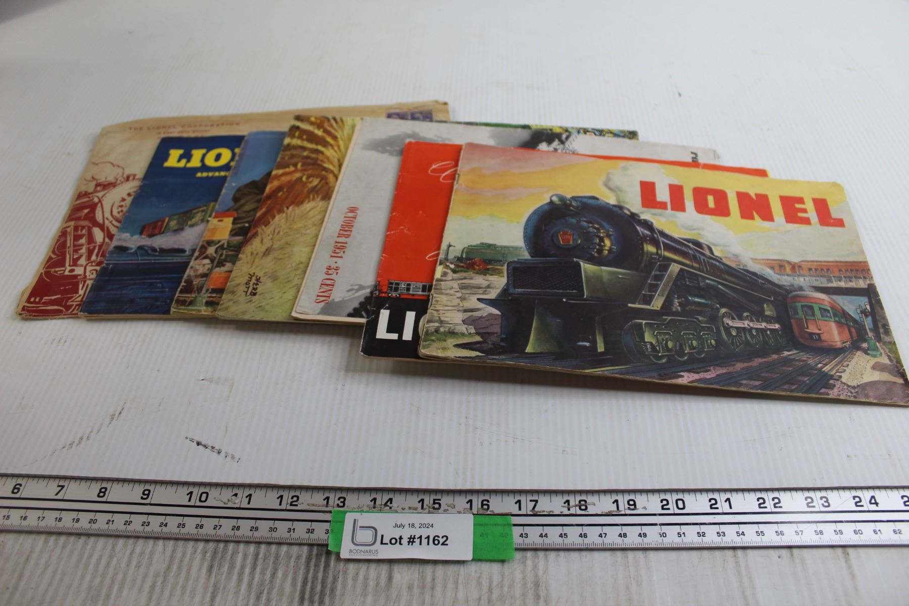 Vintage Lionel Train Catalogues
