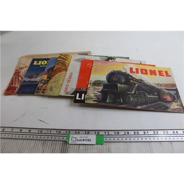 Vintage Lionel Train Catalogues