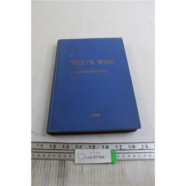Who is Who in Saskatchewan Book