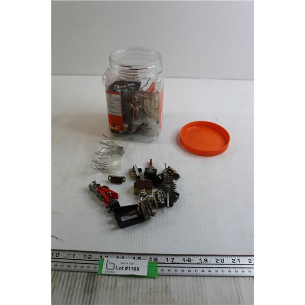 Container of Used Electronic Parts