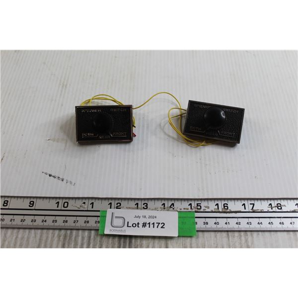 (2) New Speaker Switches - Consignor Says Never Installed