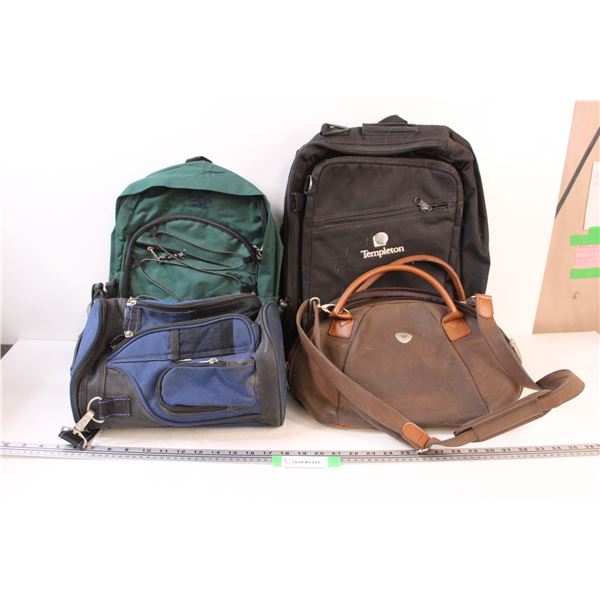 *(4) Backpacks - Various Sizes