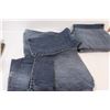 Image 5 : Women's 3/4 Length Pants (Size 38) (Tear in Back Pocket) & Jean Material for Quilting