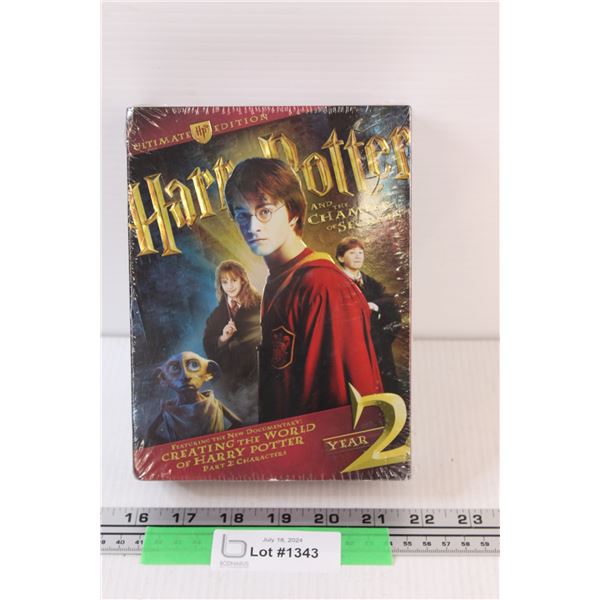 Harry Potter & Chamber of Secrets Collectors Set - DVD & Character Book - Sealed