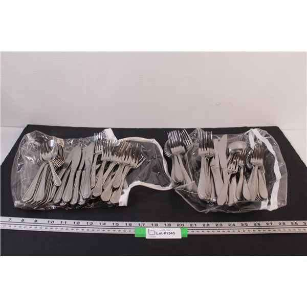 (2) Sets of Silverware - as is, not complete
