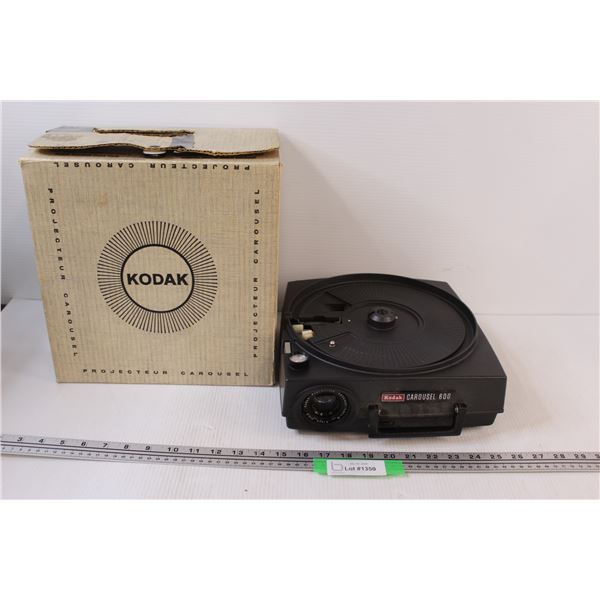 Kodak Carousel 600 Slide Projector - Untested