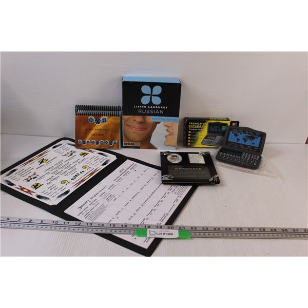 Electronic Translator (needs Batteries, Russian PC Edition, Cree Calendar & Word a Day, Graduation P