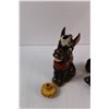 Image 2 : Donkey Decanter & Shot Glasses - Pottery Style - 8" Tall