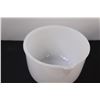 Image 3 : Sunbeam Glassbake White Mixing Bowls - 9.5" (Has Chips on Edge) & 6.5" Pouring Bowl