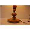 Image 3 : Wooden Sailor Inspired Desk Lamp - 15" Tall - Works