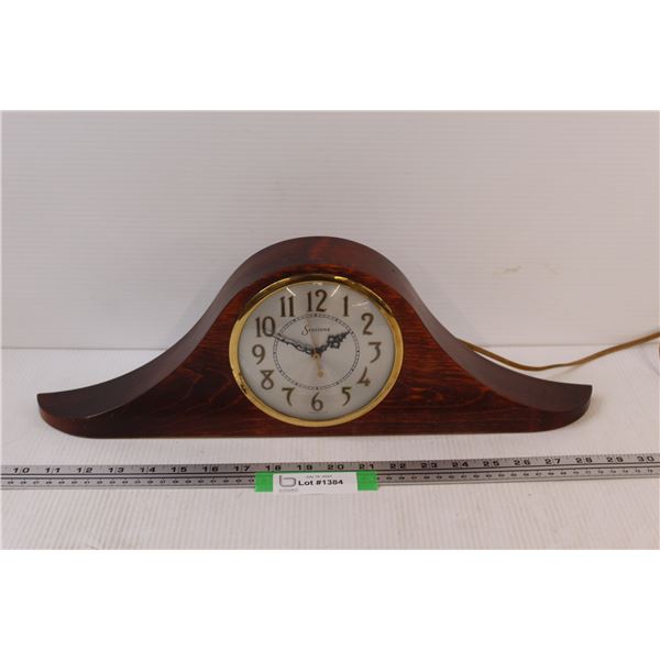 Sessions Electric Clock - 20" x 6" - Untested